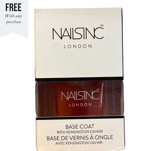 FREE Nailsinc London Base Coat NIB